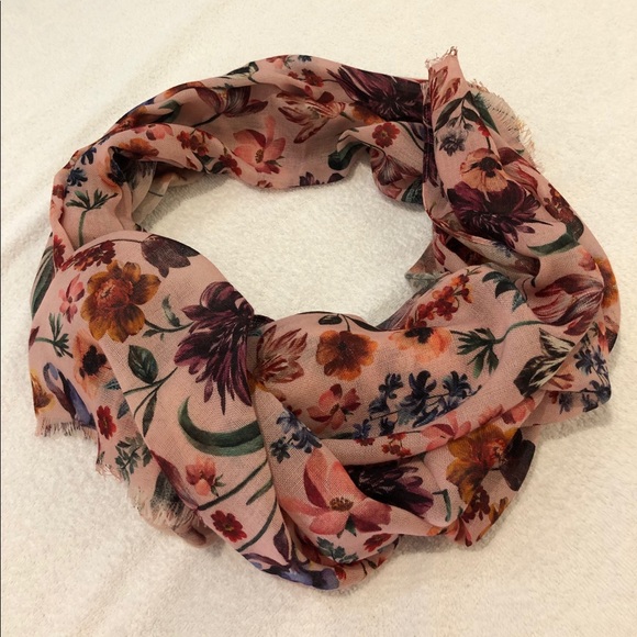 J. Crew Accessories - J crew floral scarf